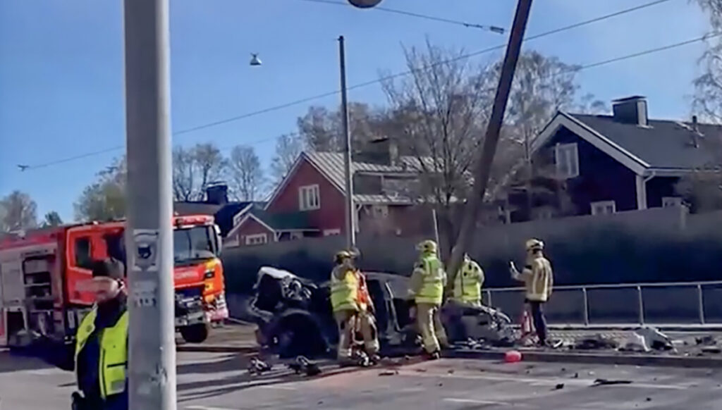 Kole avarii Helsingis