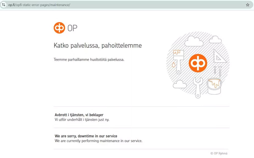 Soome OP panga teenused on maas