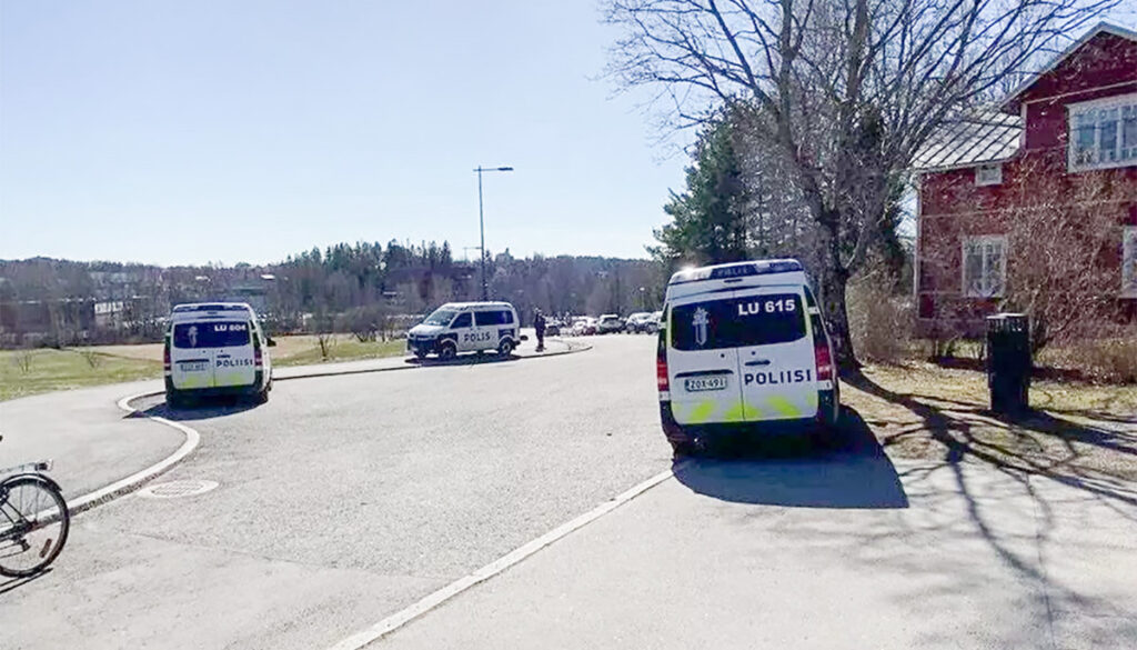 Soomes on kooli lähedal suur politseioperatsioon