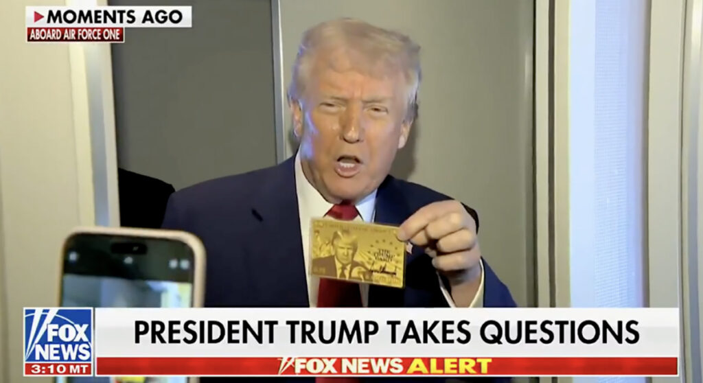 See on USA presidendi suur teade