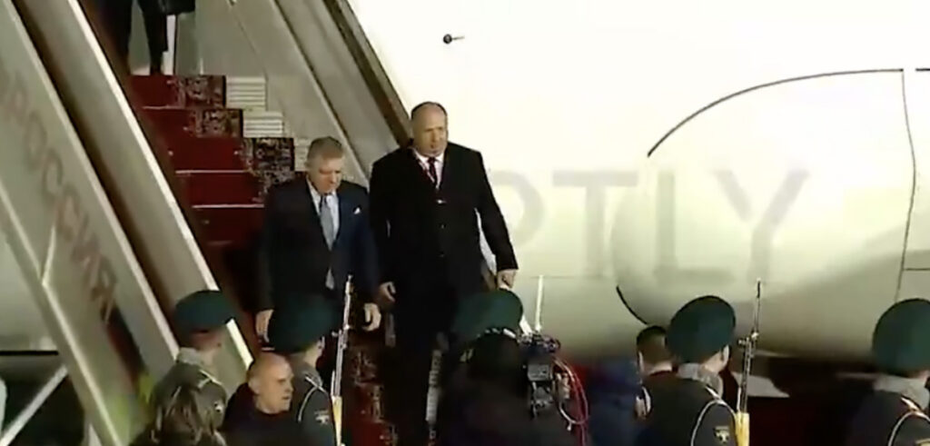 VIDEO: Slovakkia peaminister jõudis lõpuks Moskvasse