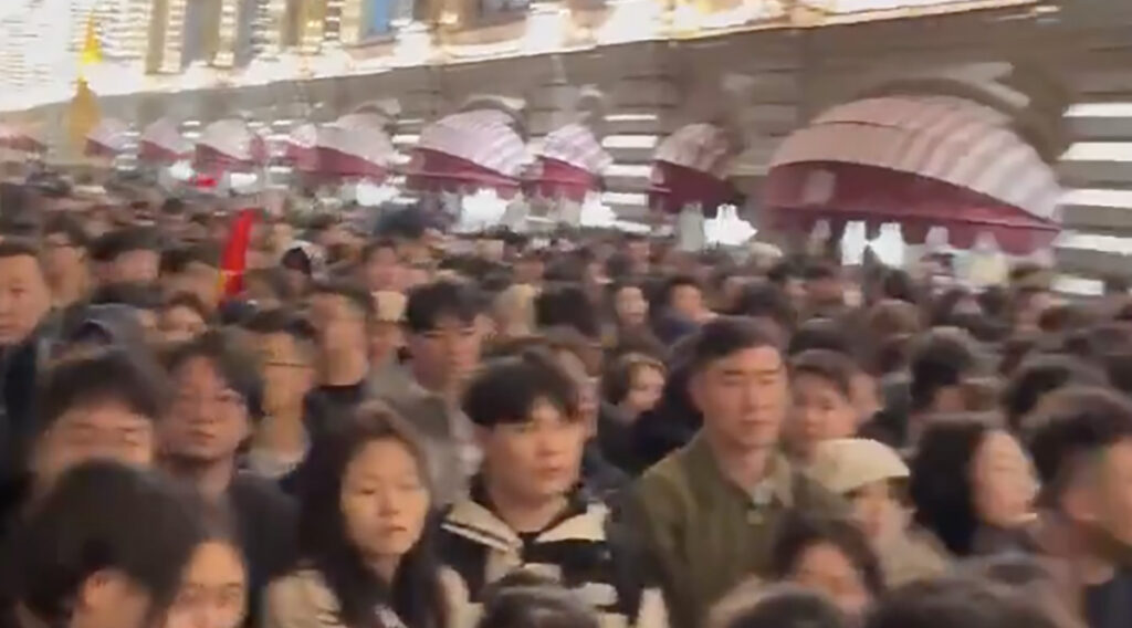 VIDEO: hiinlased on vallutanud Moskva