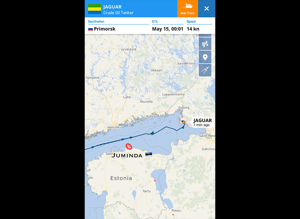 Eesti teatas, et ei peata enam Vene varilaevastiku laevu Läänemerel, kuna kardetakse sõda