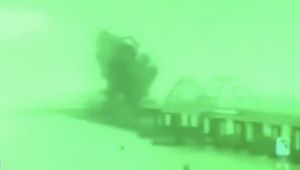 VIDEO: Ukraina korraldas Venemaale massiivse rünnaku, pihta sai Krimmi sild