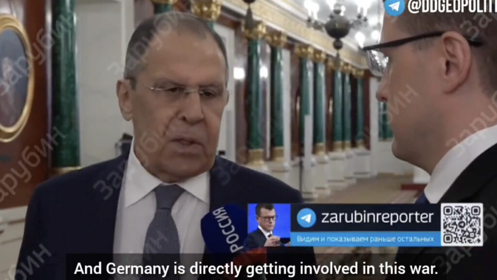 Vene välisminister: Saksamaa on otseselt sõtta sisenenud – riskib samasuguse saatusega nagu eelmisel sajandil