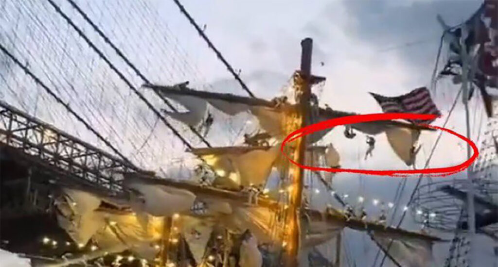 VIDEO: New Yorgis sõitis suur purjekas vastu silda, on hukkunuid