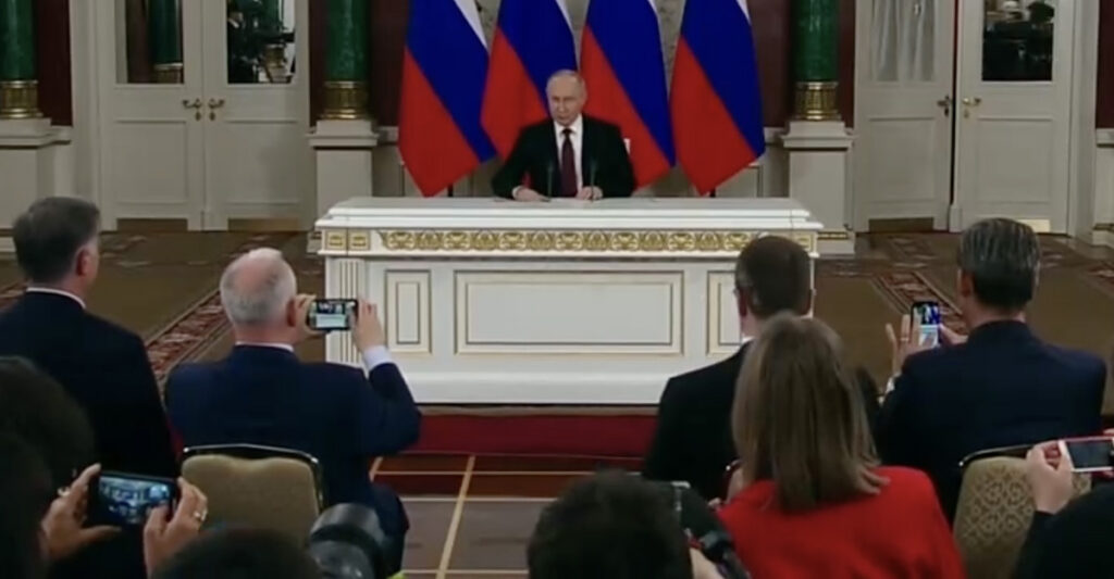 Putin ei allunud Lääne ultimaatumile, lasi ajakirjanikel mitu tundi oodata