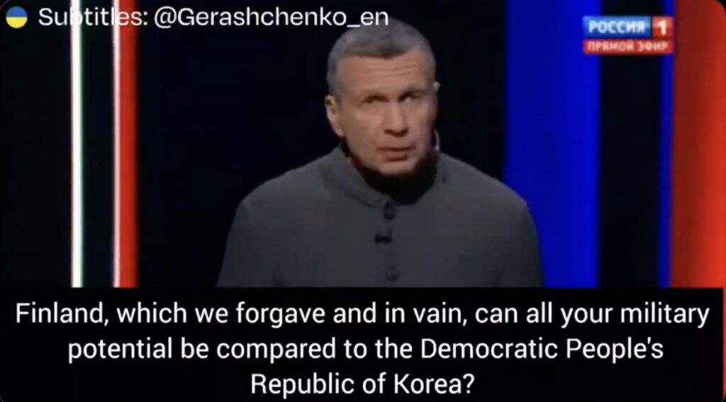 VIDEO: Kremli hääletoru ähvardas Soomet Põhja-Korea sõduritega