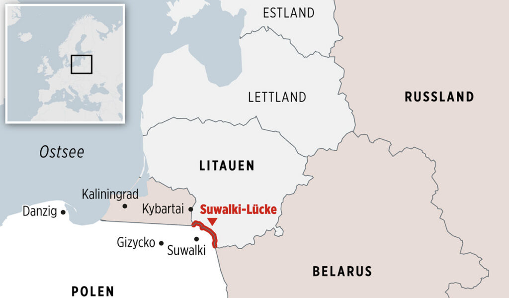 Poola lükkas tagasi Leedu ettepaneku rajada ühine sõjaväepolügoon Suwalki koridori