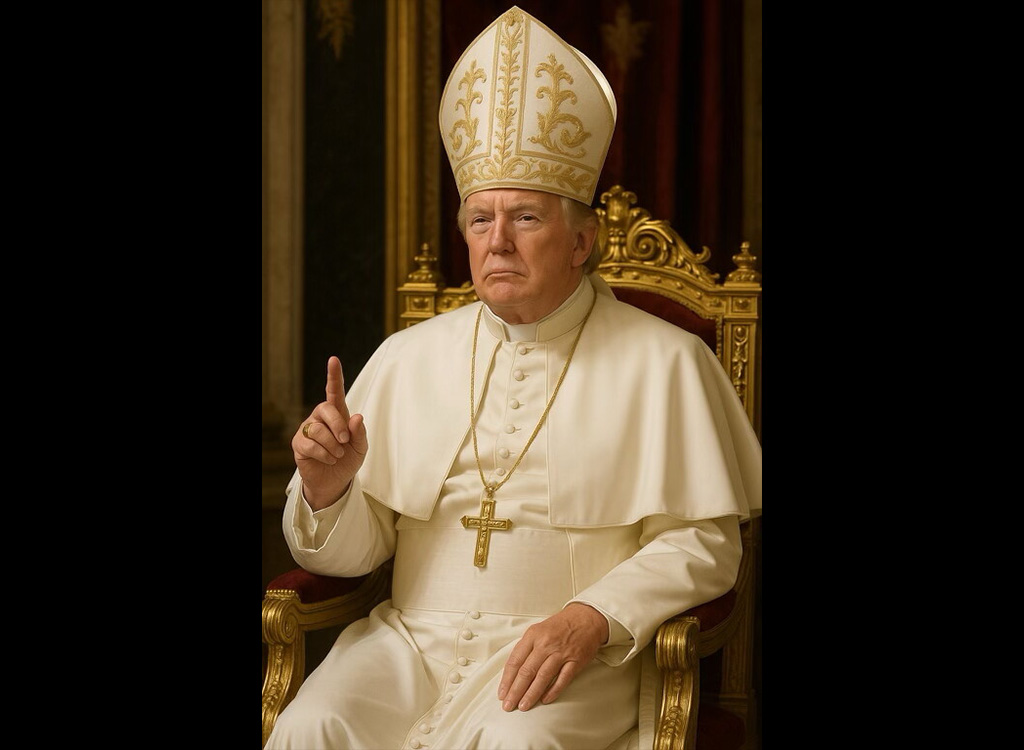 PILTUUDIS: Trump kujutas end Rooma paavstina