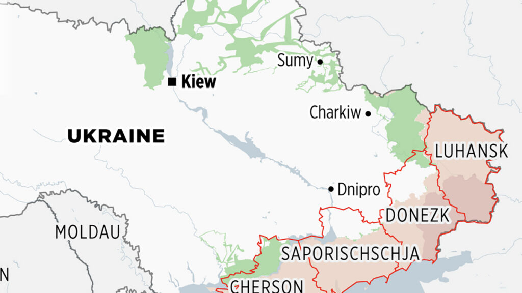 Saksa info: Venemaa alustab juunis Ukrainas suurrünnakut, et kätte saada Harkiv, Dnipro ja Sumõ