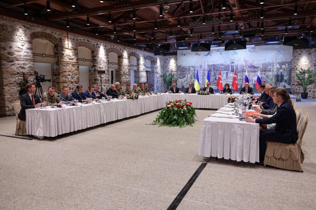Ukraina ja Venemaa läbirääkimised kestsid Istanbulis umbes tund aega