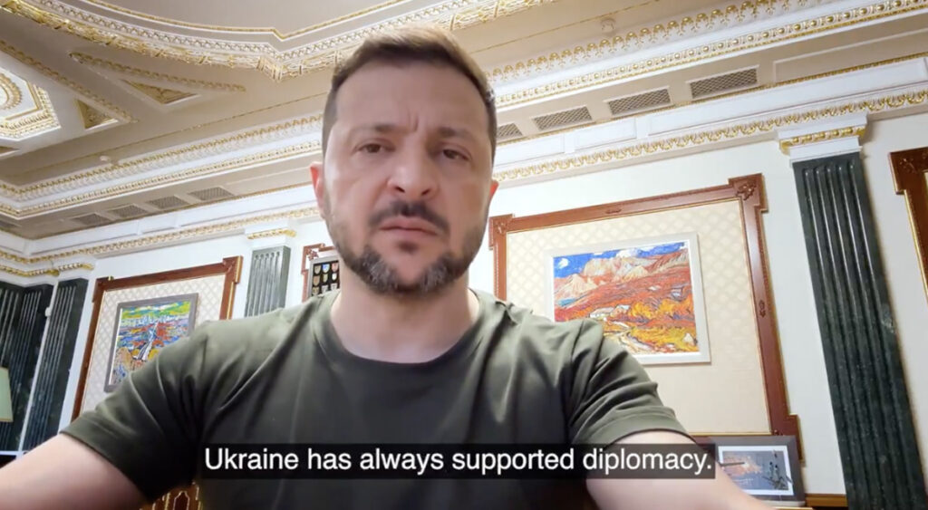 Ukraina president: Venemaalt on vaikus