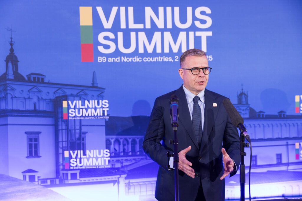 Soome peaminister Vilniuse tippkohtumisel: Euroopa kannab vastutust kaitse eest