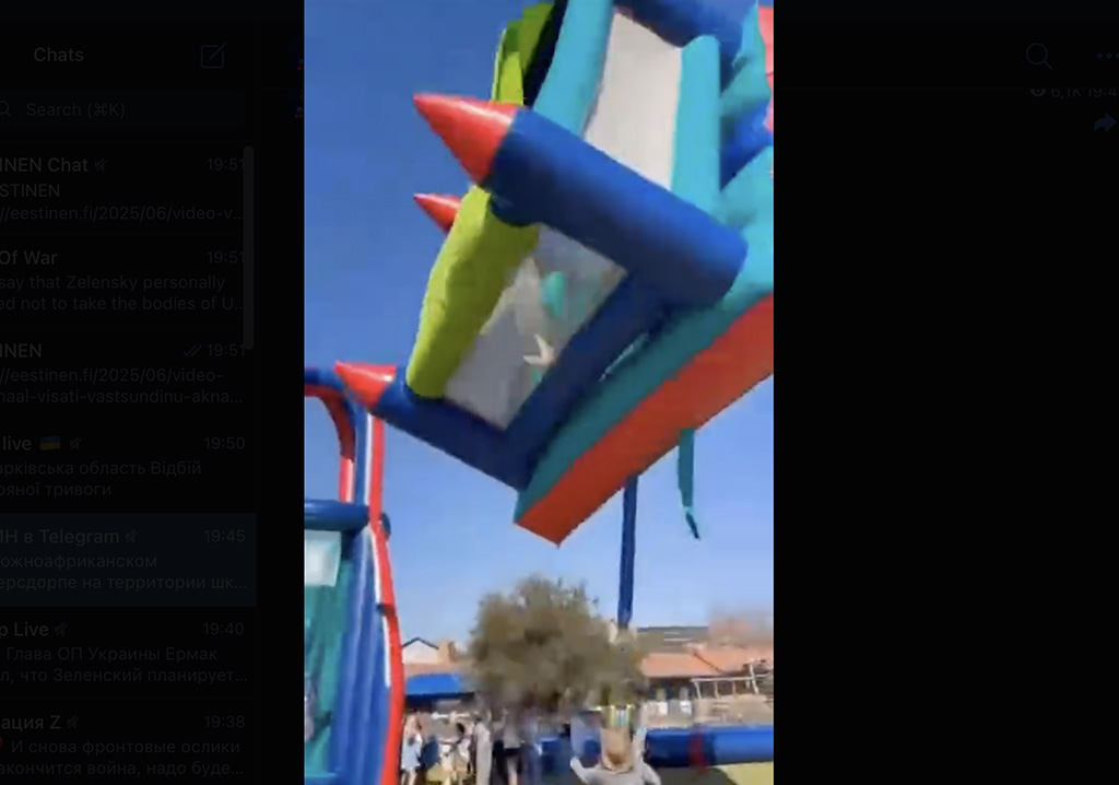 VIDEO: Lõuna-Aafrikas tõusis batuut koos lastega õhku NB! Nõrganärvilistele mittesoovitav