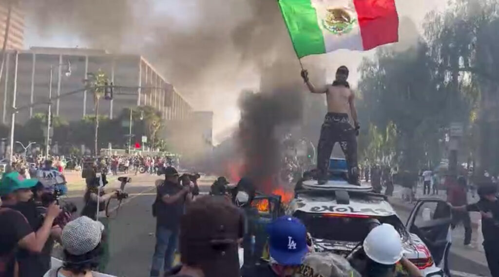 USA suurendab sõjalist võimsust Los Angelese mässu mahasurumisel