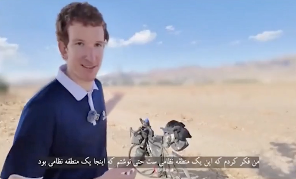 VIDEO: Iraan pidas kinni sakslasest ratturi