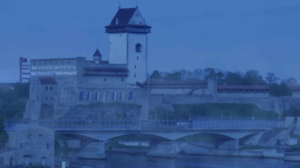 VIDEO: venelased saatsid Eestisse sõnumi