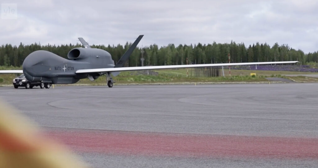 NATO suured luuredroonid hakkasid lendama Soomest