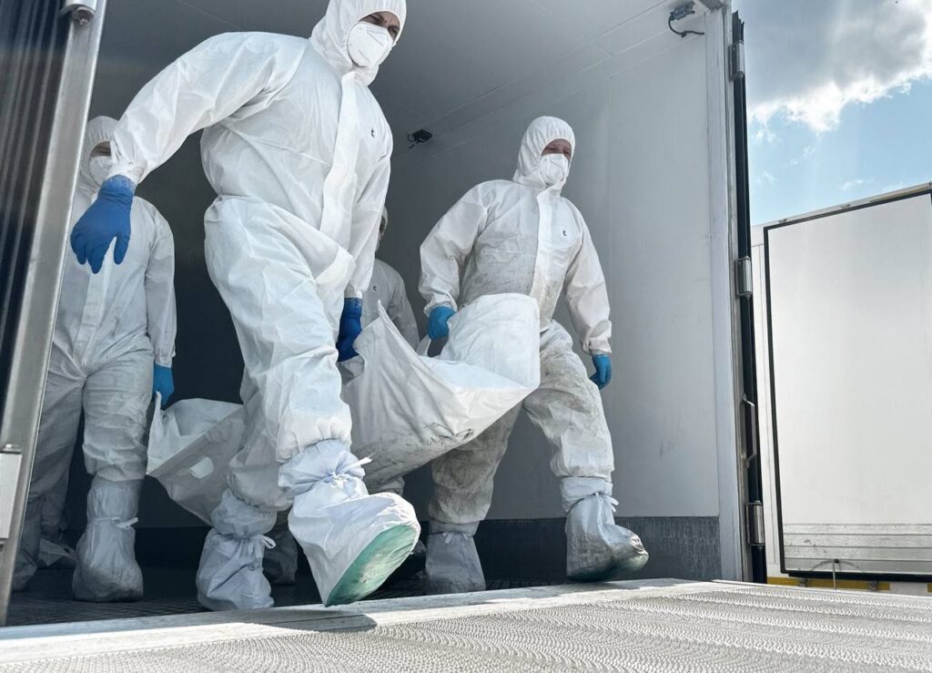 Venemaa andis Ukrainale üle veel 1248 surnukeha