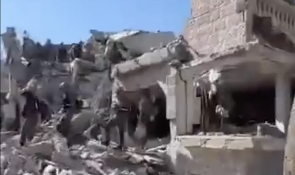 VIDEO: teatud Tel Avivi piirkonnad meenutavad Gazat