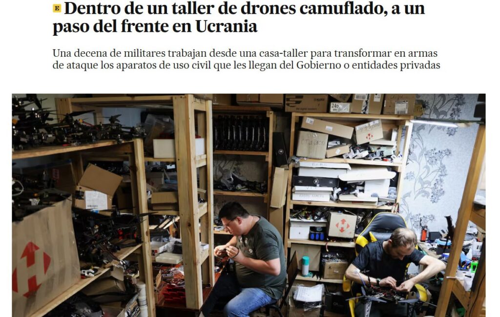 Meedia: Ukrainas pannakse sõjadroone kokku kortermajade korterites