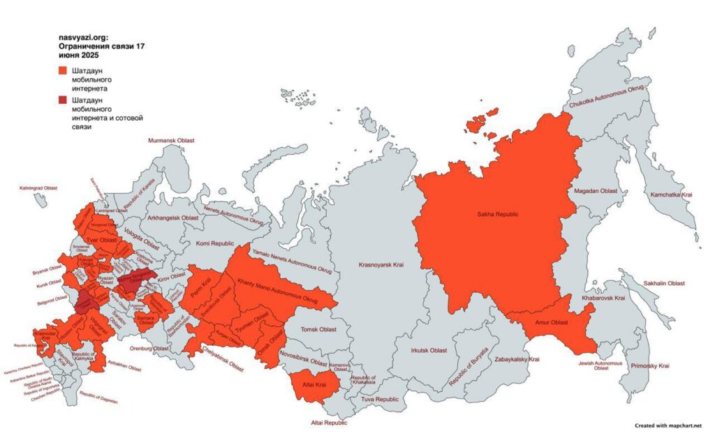 PILTUUDIS: kolmandik Venemaast jäi internetita