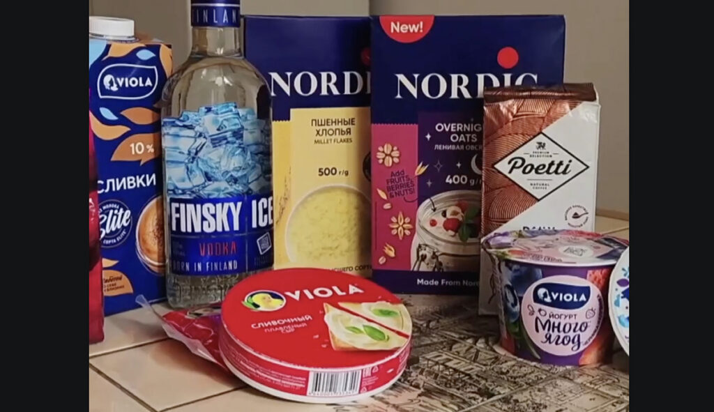 Üllatus: Vene poodide riiulid on täis „Soome” tooteid