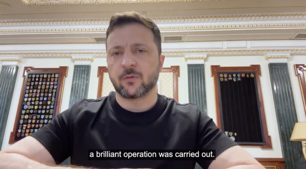 Ukraina president: See oli suurepärane operatsioon