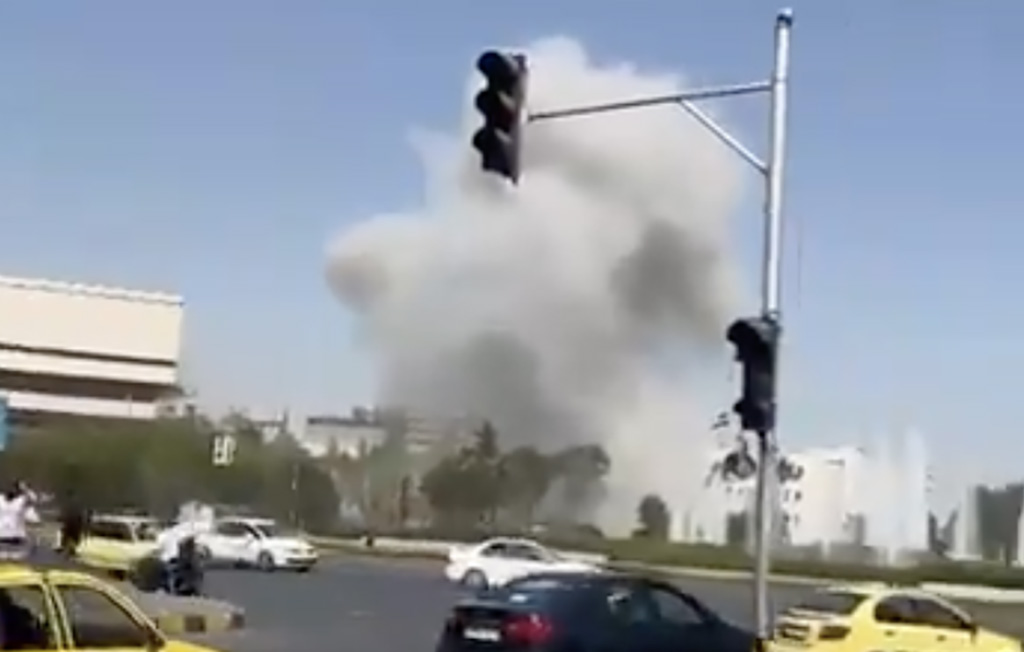 VIDEO: Iisrael ründas Süüria pealinna