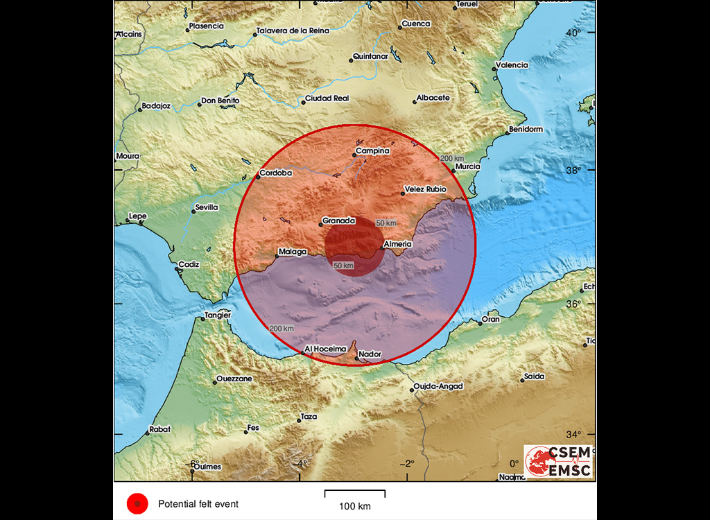 Hispaanias oli võimas maavärin