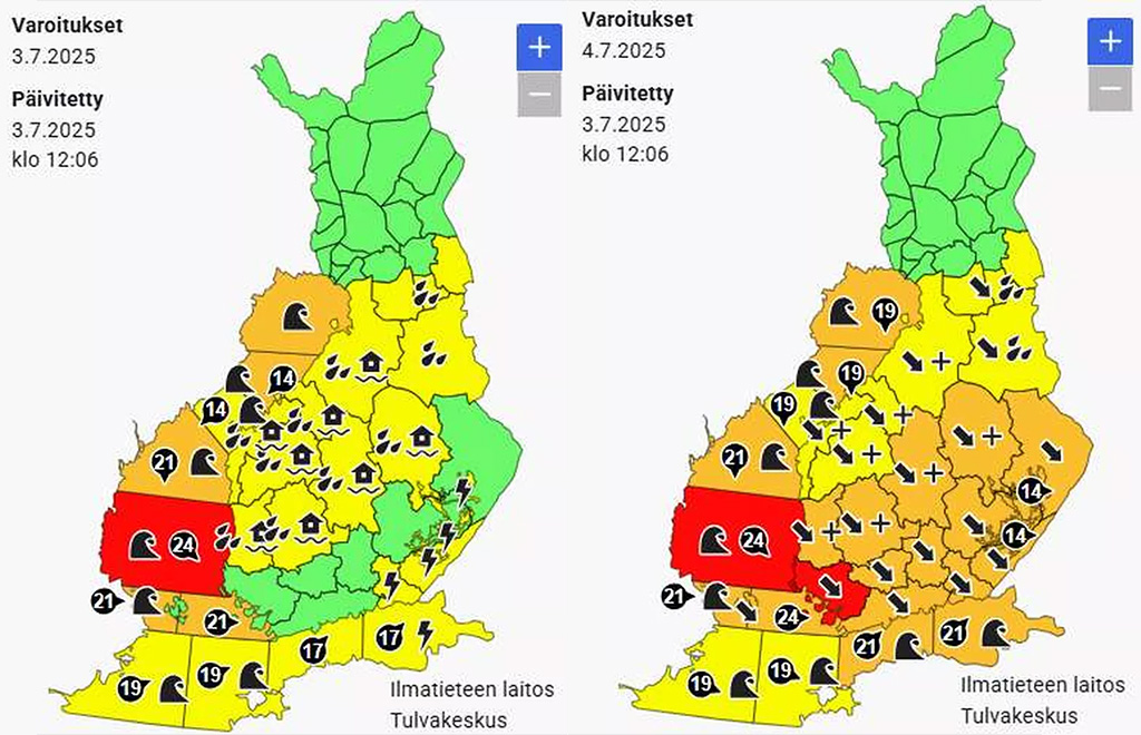 Soome torm kujuneb ajalooliselt võimsaks – antud karmid hoiatused
