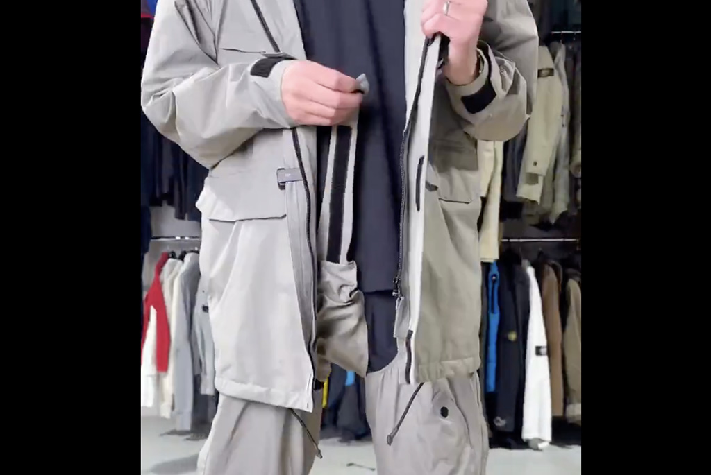 VIDEO: rõivafirma tõi müügile jope, mille sees on ka püksid