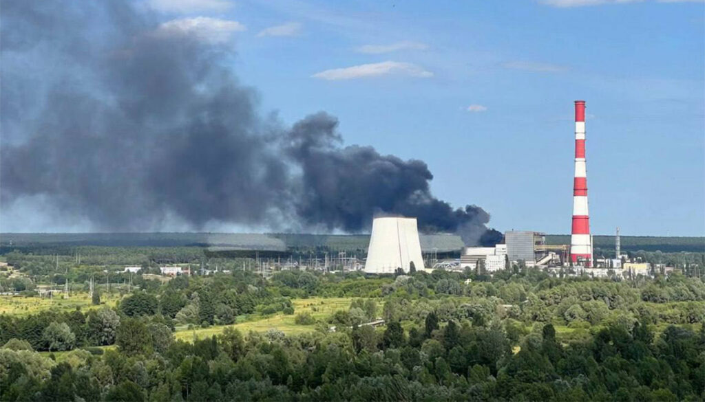 VIDEO: Kiievi elektrijaama lähedal kärgatas plahvatus