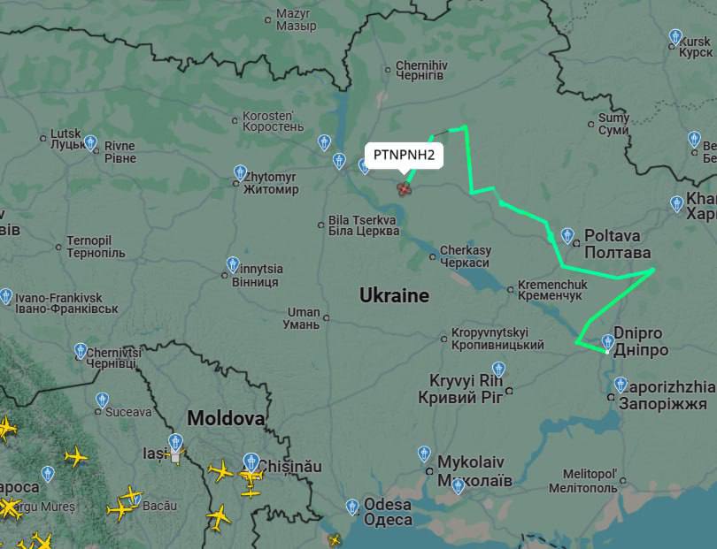 Imede ime: Ukraina taevas lendas lennuk