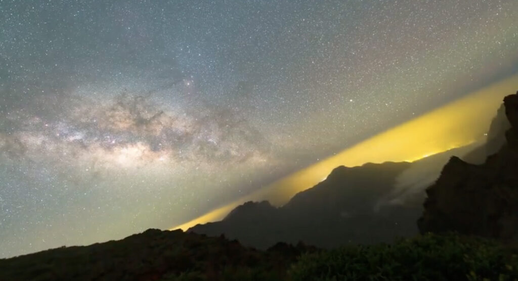 VIDEO: Kanaaridel filmiti, kuidas maa pöörleb