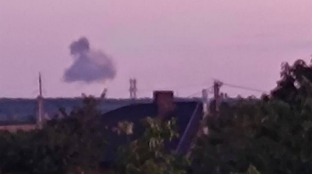 Ukrainas kukkus alla hävitaja Mirage 2000