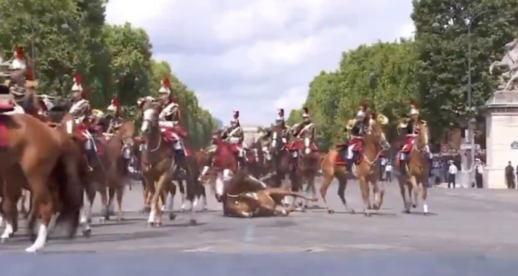 VIDEO: Pariisis läks tänase Bastille päeva tähistamine veidi viltu