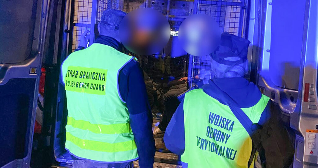 Poola piirivalve pidas kinni hulga Lätist saabunud migrante