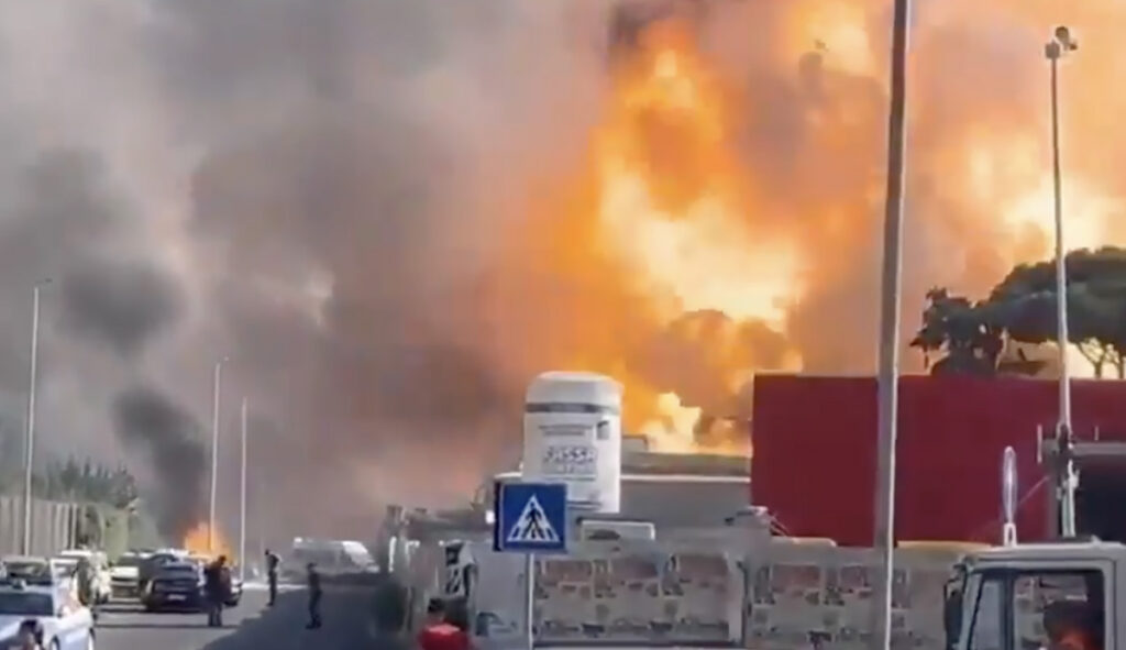 VIDEO: Roomas olid võimsad plahvatused, palju inimesi sai vigastada