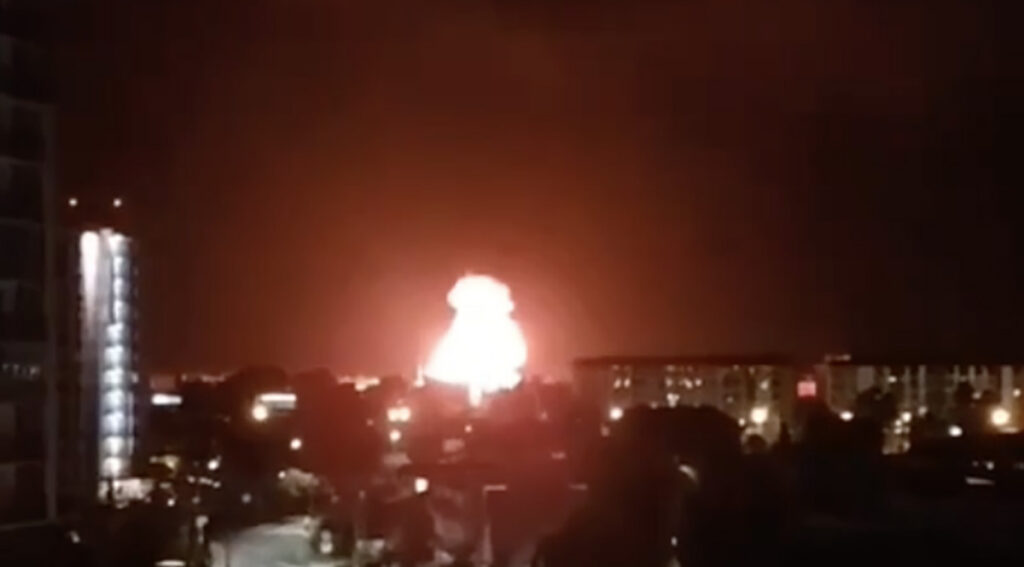 VIDEO: Vene kuurortlinna tabas massiivne droonirünnak