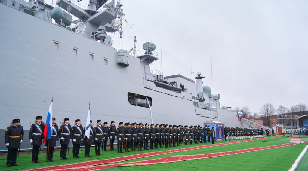 VIDEO: selline India sõjalaev sisenes Soome vetesse