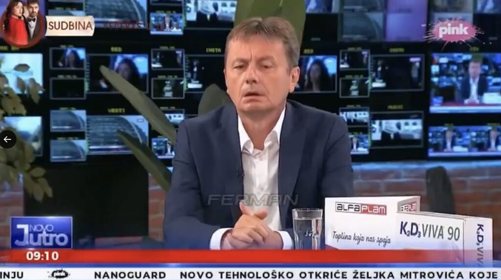 VIDEO: Serbia minister sai otse-eetris intervjuu ajal insuldi