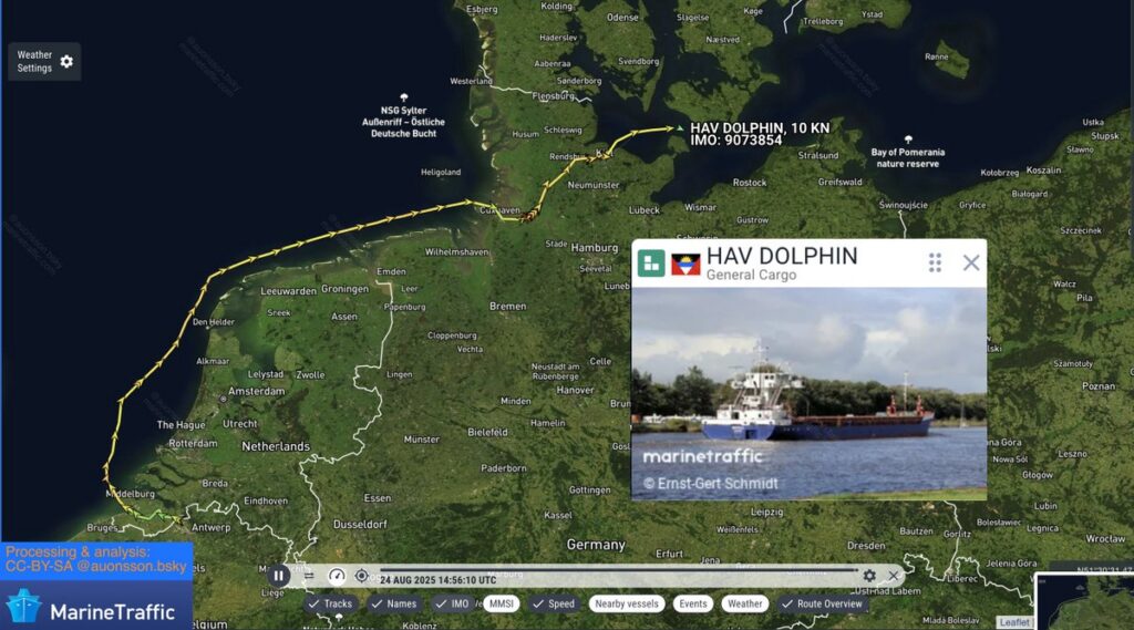 Arvatav Vene droonilaev on teel Soome suunas