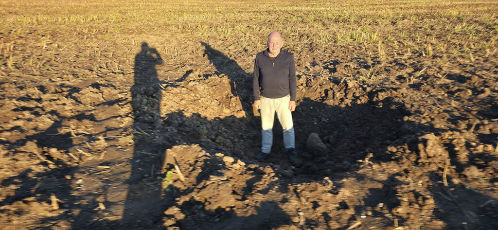 Eesti riigikogu liige ründedrooni pommiaugust: see on koht, kuhu sõda esimesena jõudis