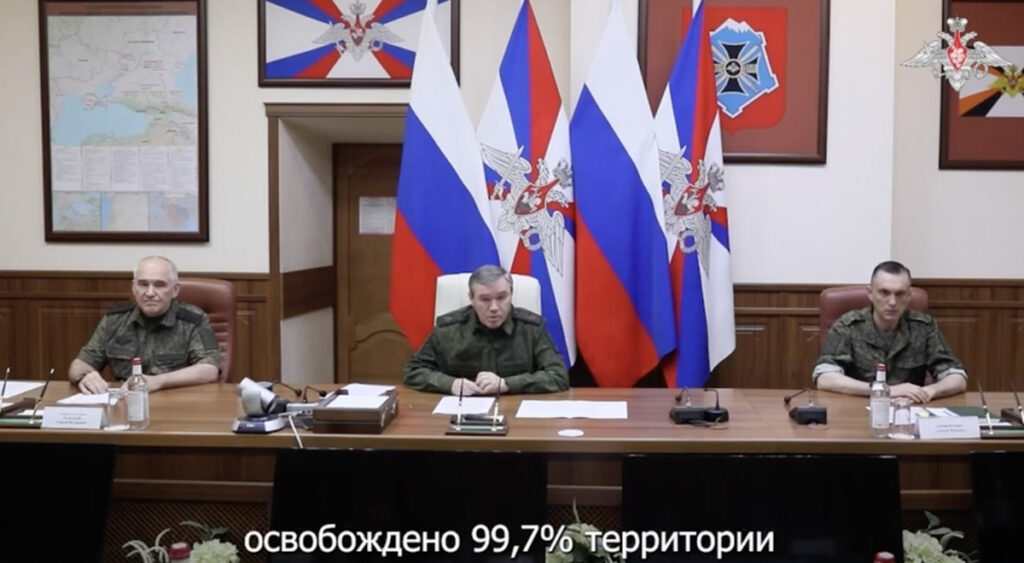 Vene armeejuht: sõda jätkub