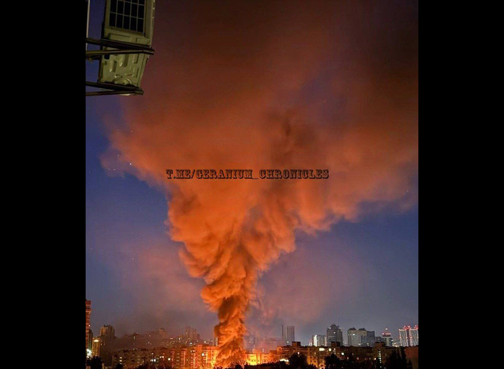 VIDEO: Ukraina pealinna tabas öösel massiivne rünnak