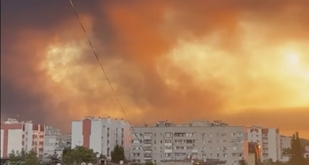 VIDEO: Ukrainas sai tabamuse gaasitaristu