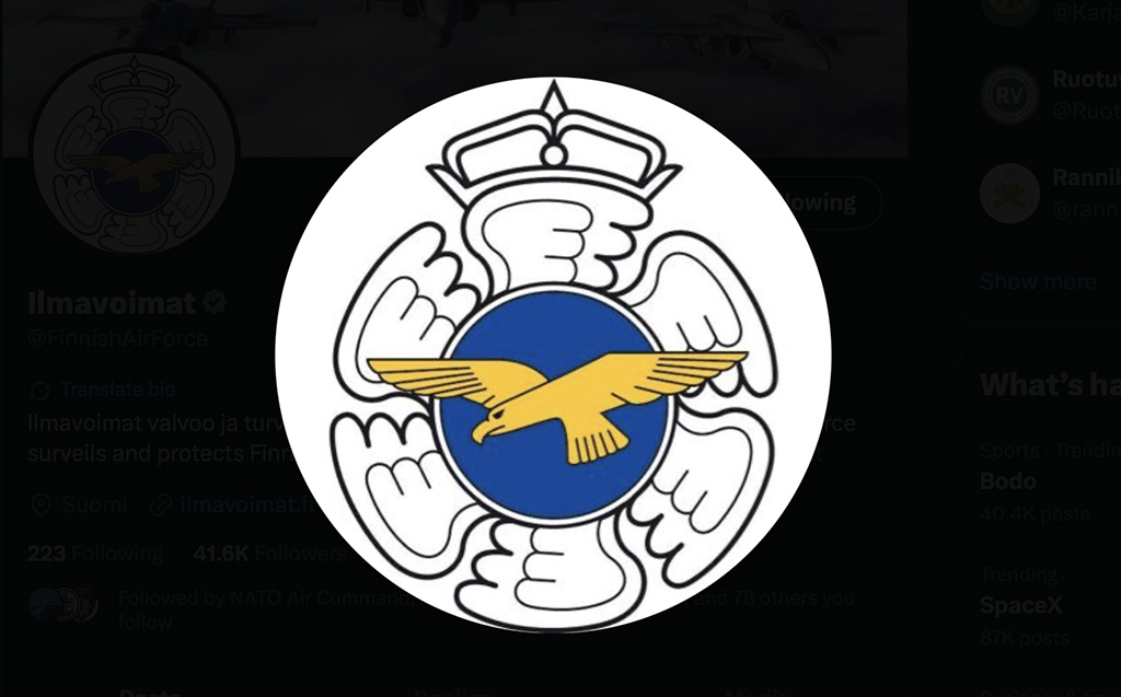 Soome õhuvägi asendab haakristi kotkaga