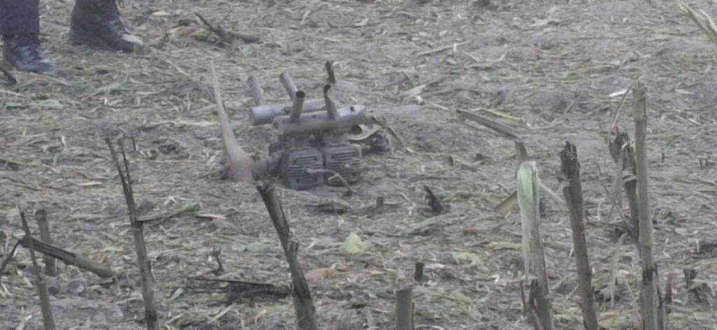 Poolas kukkus alla Vene droon